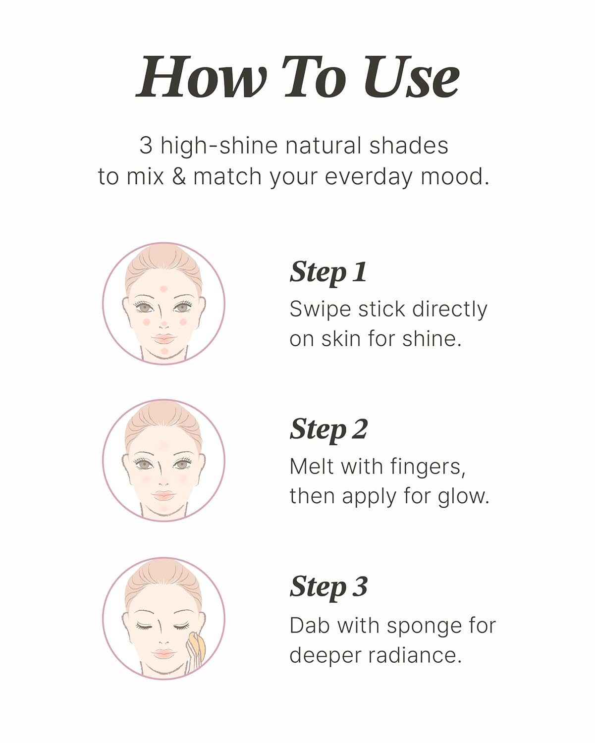 Glint Stick Highlighter - 3 Colors [#02 Milky Moon]